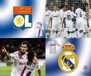 yapboz UEFA Şampiyonlar Ligi Sekizinci finallerinde 2010-11, Olympique Lyonnais - Real Madrid CF